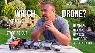 Which Drone Beginner or Upgrading - Buying Guide for 2021 - Air 2, 2S, Mini 2