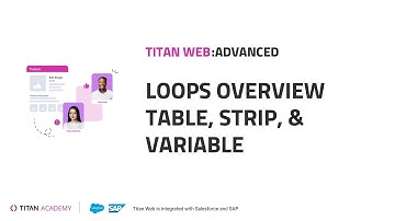 Salesforce Actions and Business Logic with Titan: Loops Overview