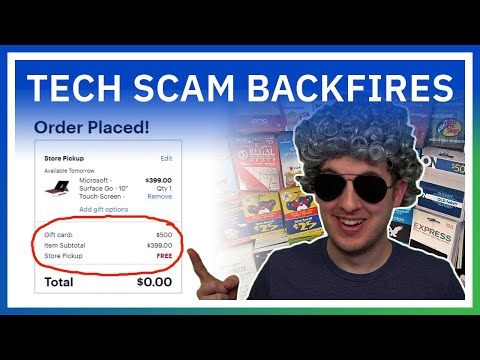 Tech Scam Fails When Granny Redeems The Gift Cards