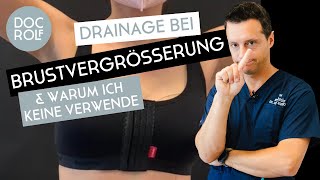 BRUSTVERGRÖSSERUNG OHNE DRAINAGE?! Dr. Rolf Bartsch erklärt