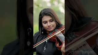 Video thumbnail of "poove poove palapoove Violin cover by Aparna Babu 🎻 #reels #trend #trending #malayalam #lalettan"