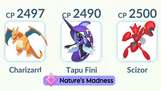 *NATURE’S MADNESS* TAPU FINI is REALLY GOOD in Pokemon GO.