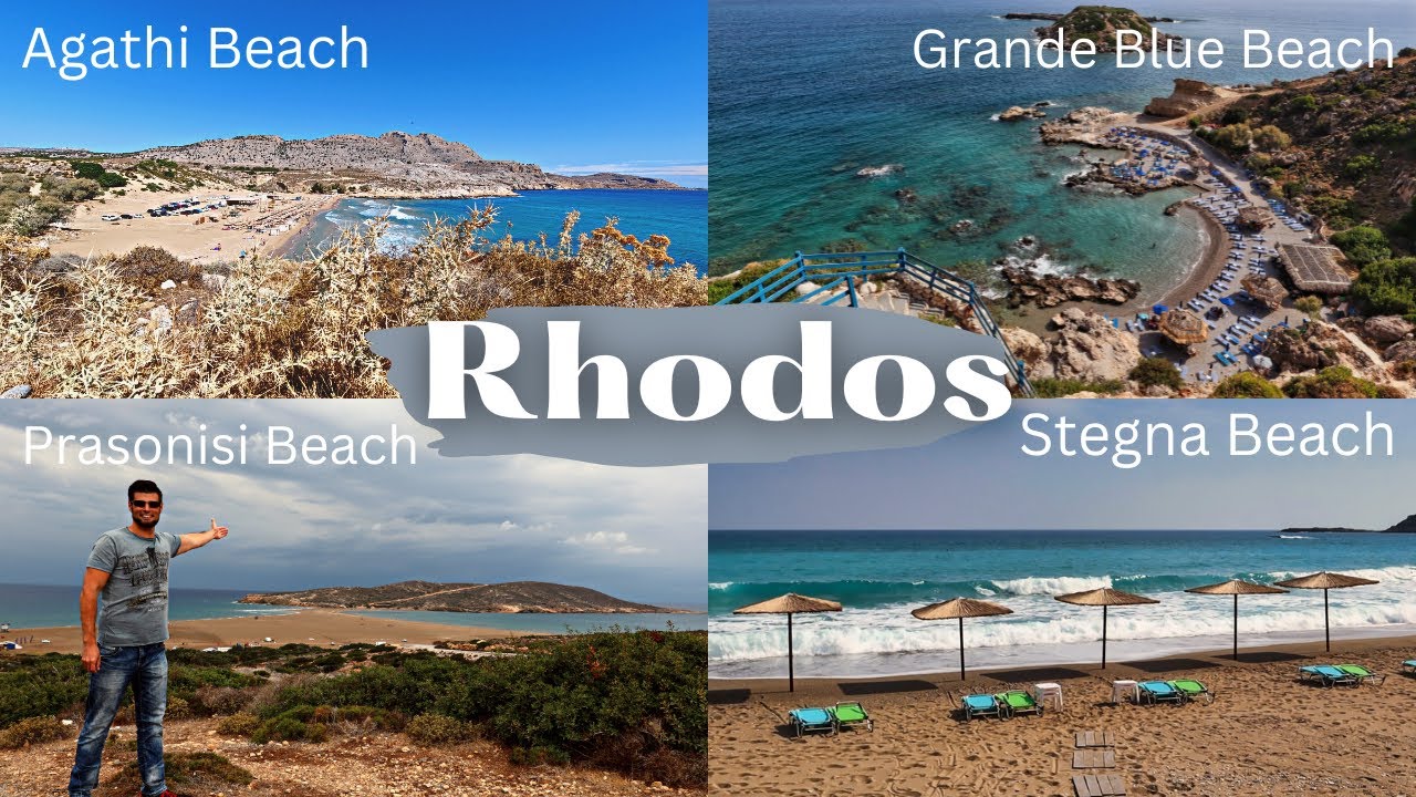 Top 4 Strände Rhodos ·Vlog #15