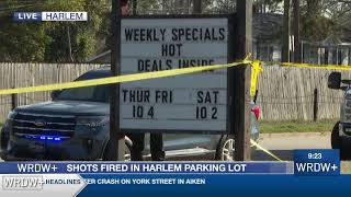 LIVE: Shots fired in Harlem parking lot