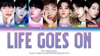 [ENG|PT-BR] BTS (방탄소년단) – Life Goes On (Color Coded Lyrics/Han/Rom)