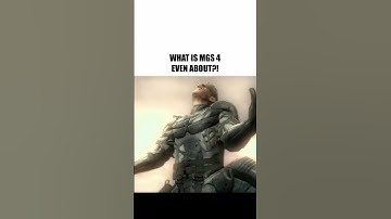WHAT IS MGS 4 EVEN ABOUT?! #metalgearsolid #memes #meme #gaming #shorts #short