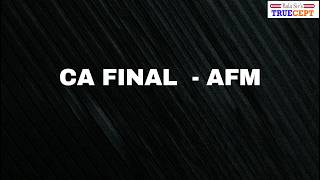 CA Final AFM | Portfolio Optimization Problem | Sharpe Ratio & Markowitz Explained for May 2026