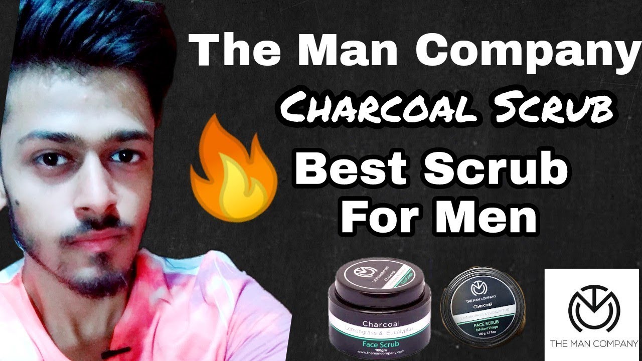 The Man Company Charcoal Scrub Best Men Face Scrub Hindi Review