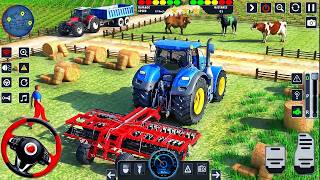Real Tractor Driving 3D - Farming Farmer Simulator - Android GamePlay screenshot 5