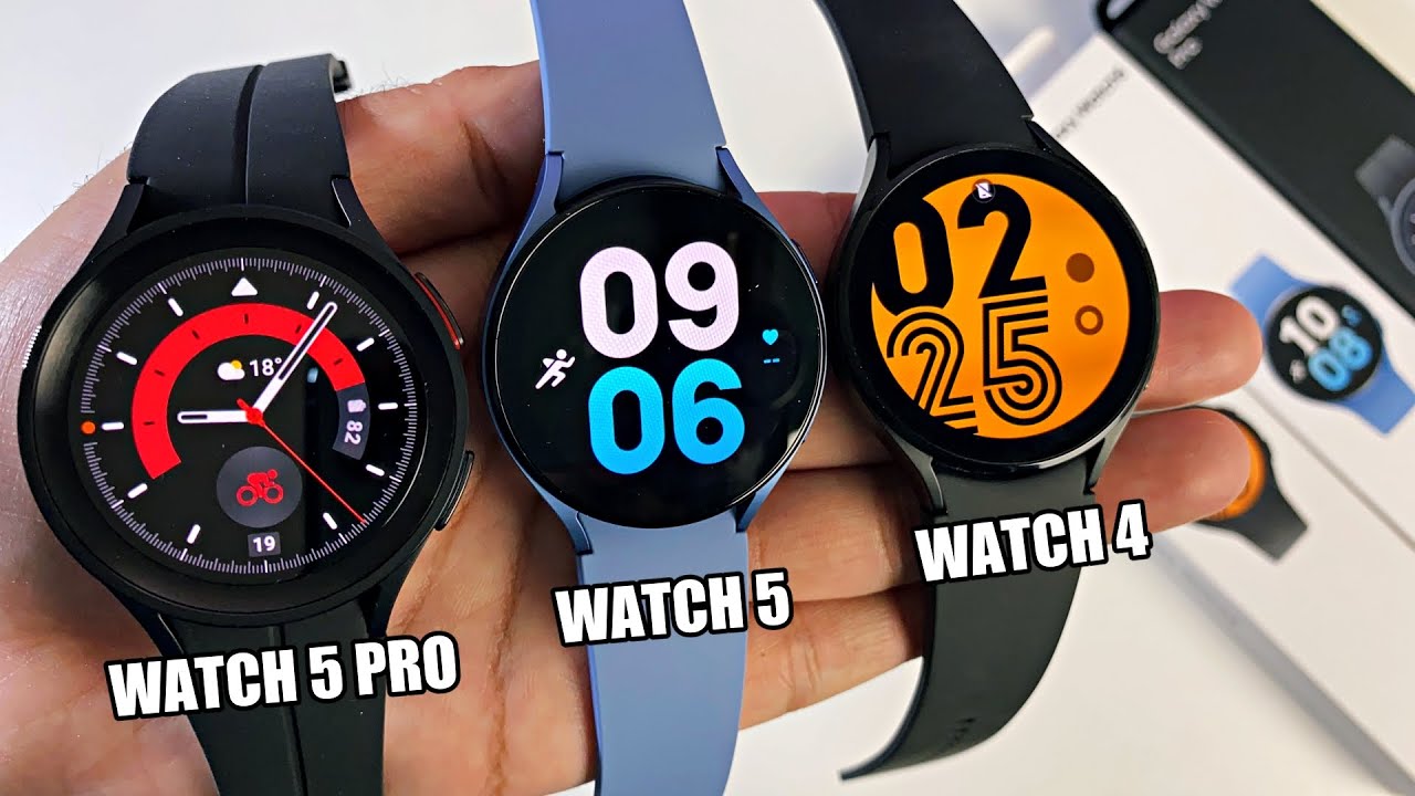 Samsung Galaxy Watch 5 and 5 Pro: How Do They Compare to the Galaxy Watch  4? - CNET