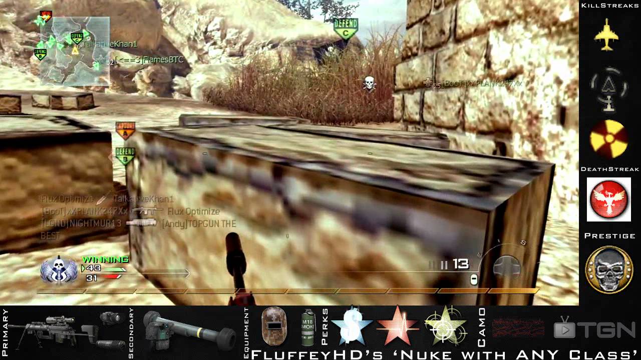 ★ Modern Warfare 2 - Nuke with ANY Class Episode 2! ft. FluffeyHD! [COD Interactive GAME]- WAY➚