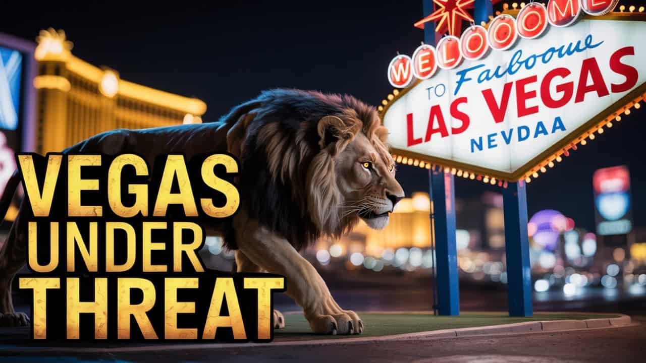 Big Cats on the Prowl in Las Vegas 🐾🔍