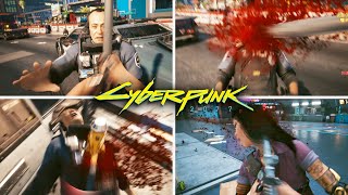 All Blunt Weapon Finishers - Cyberpunk 2.0 Update