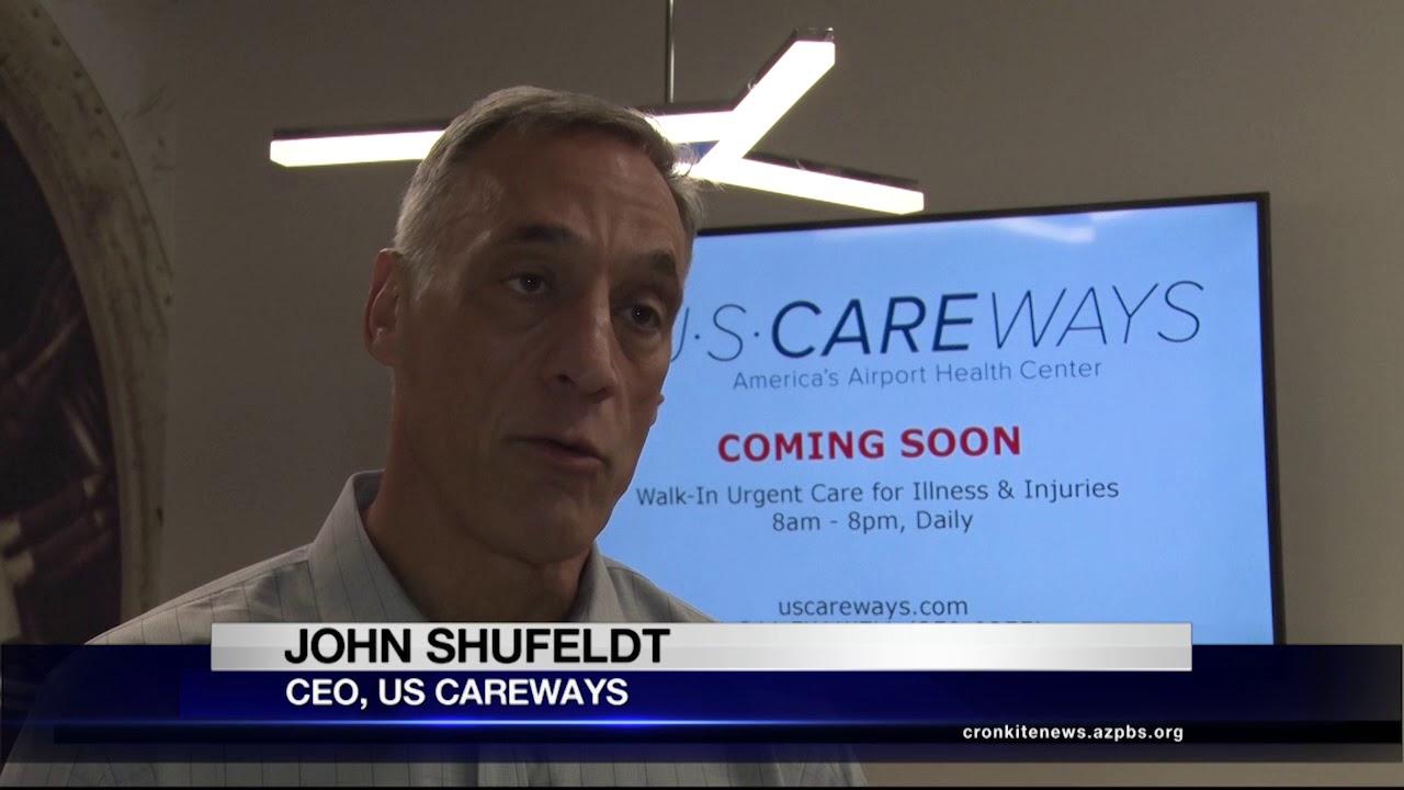 Sky Harbor Airport opens an urgent care center Cronkite News YouTube