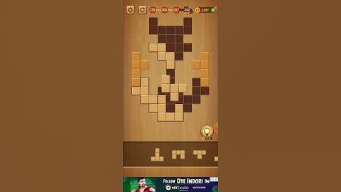 HIGH IQ BlockPuz:JIGSAW PUZZLES & WOOD BLOCK PUZZLE GAME||LEVEL 261 ||PUZZLE SOLVED IN 0.22 #shorts