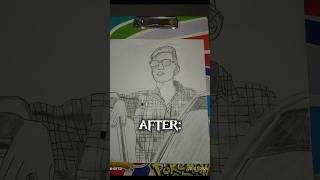 50rs 💸 Sketch Before Vs After #shorts #beforeandafter