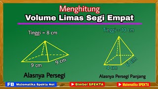 Cara Menghitung VOLUME LIMAS Segi Empat Cara Menghitung VOLUME LIMAS Segi Empat
