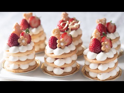 クリスマスに！クッキー・ケーキの作り方[卵なし] Christmas Butter Cookie Cake＊No egg｜HidaMari Cookingのサムネイル