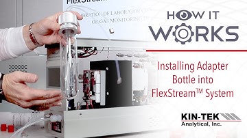 KIN TEK Installing Adapter Bottle in FlexStream