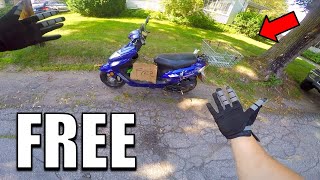 Found A Free Scooter