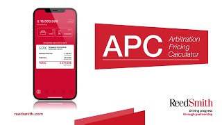 Reed Smith Arbitration Pricing Calculator App screenshot 5