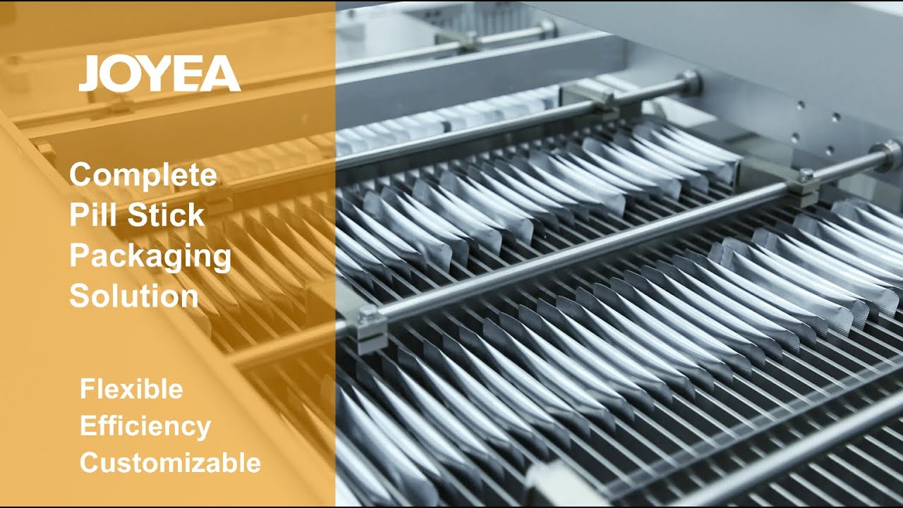 Pill Packaging Solution with Dual Main Machines | JOYEA - YouTube