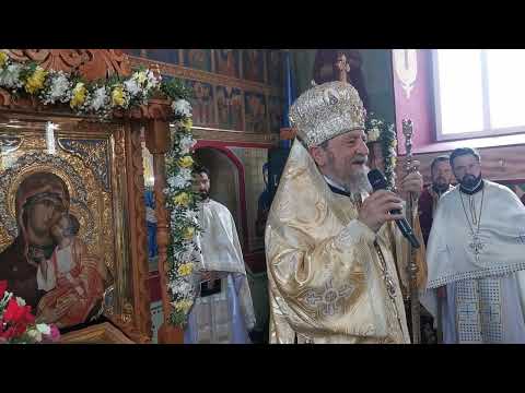 Monitorul de Făgăraș: IPS Laurențiu Streza, predică la biserica din Luța