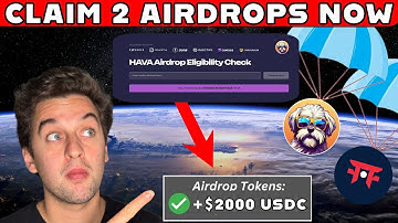 CLAIM 2 Airdrops NOW & Earn 2 Airdrops - Complete Airdrop Guide