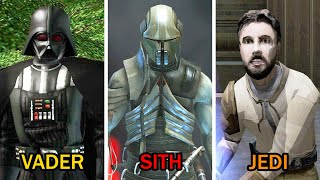 ALL Dark Side Endings in Star Wars Games