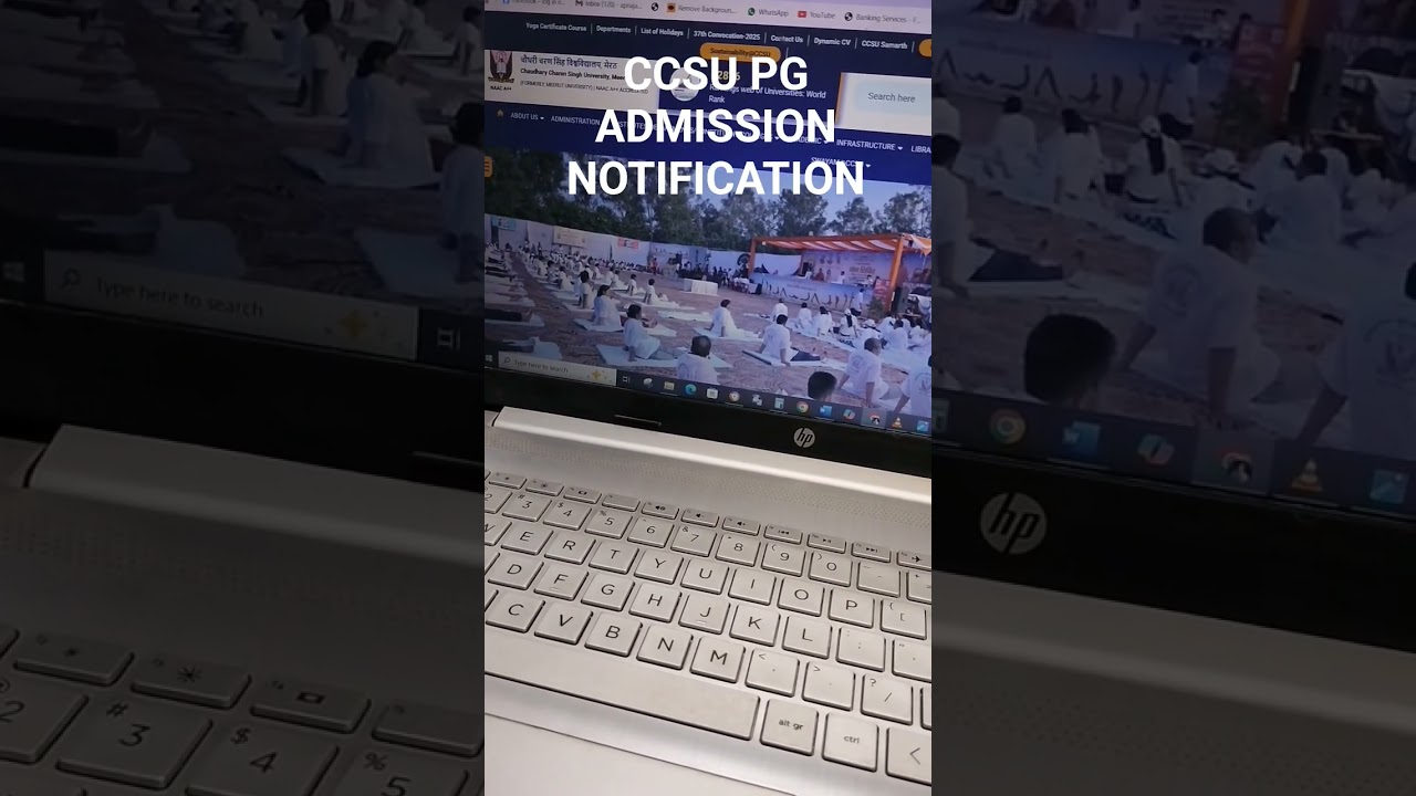 CCSU PG ADMISSION DATE EXTENSION 2025 