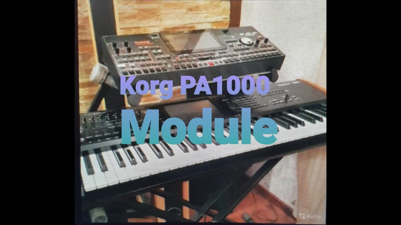 Korg PA1000 Module - YouTube