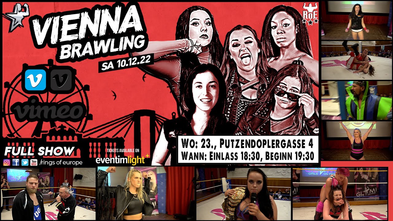 GLAM! #6 Vienna Brawling - FULL SHOW Trailer ★ RoE Wrestling