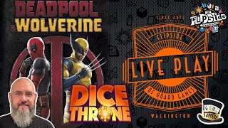 LIVE Play with Sam & Aedan: Deadpool vs. Wolverine (Marvel Dice Throne)