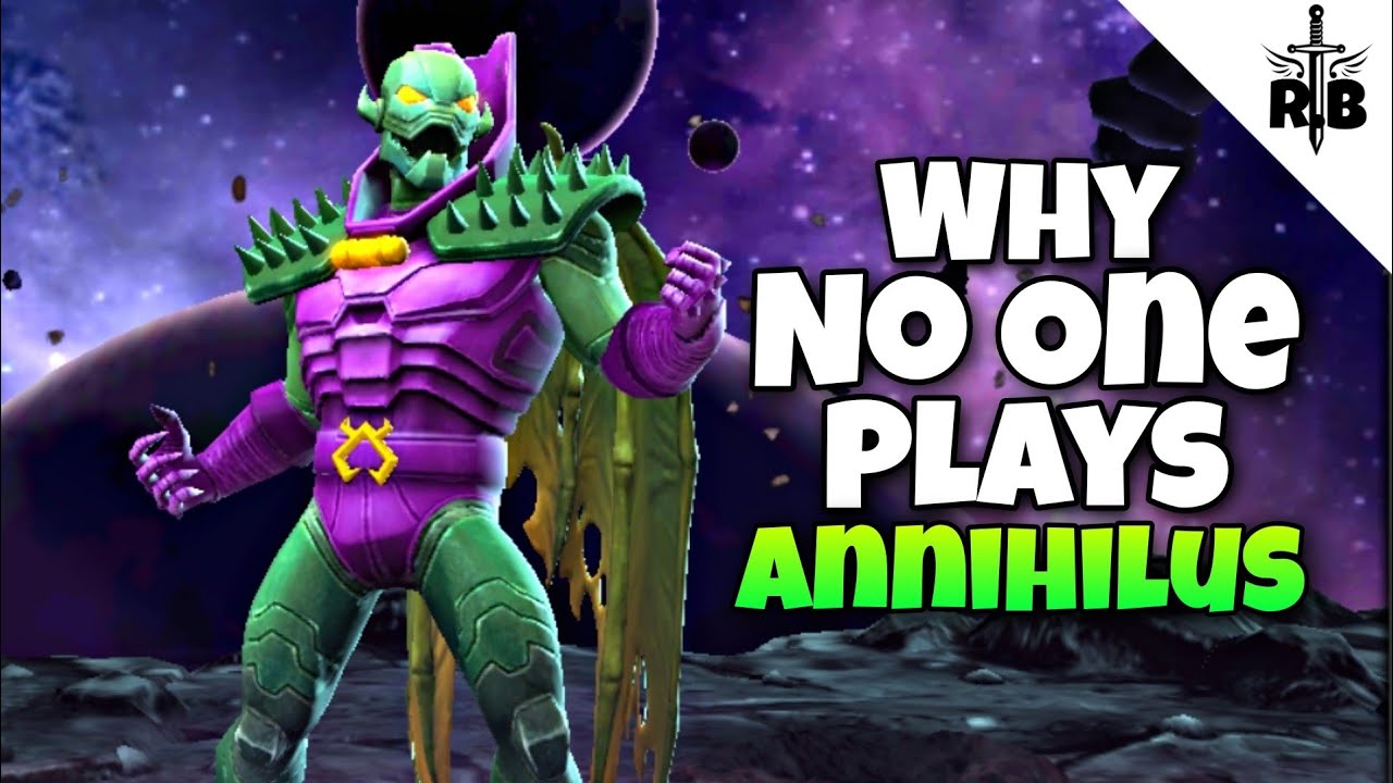 This is Why No One Plays Annihilus in Marvel Contest Of Champions || Mcoc Champion Review
