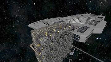 Space Engineers | Singleplayer - Episode 37 - New Mining Ship Time lapse