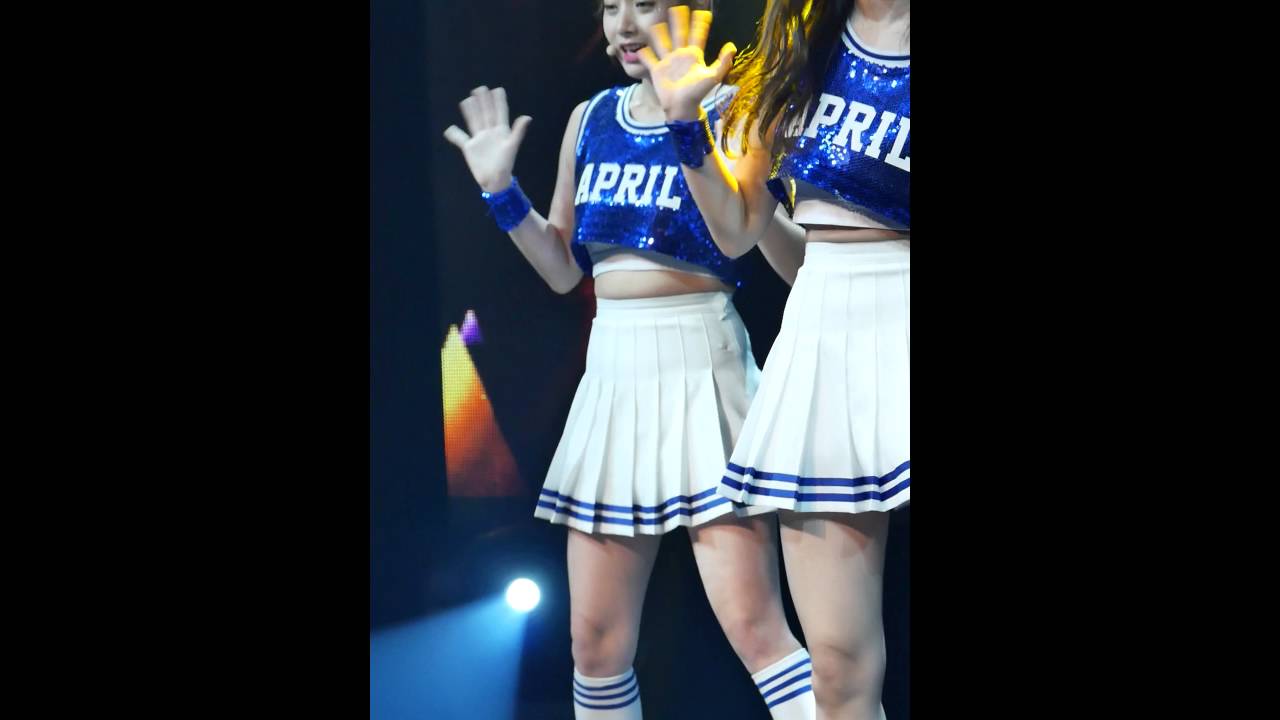 [16.04.27] 메세나 폴리스 쇼케이스 직캠 ( 에이프릴 현주 팅커벨 )