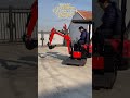 Small excavators can work on farms and ranches. #digger #excavator