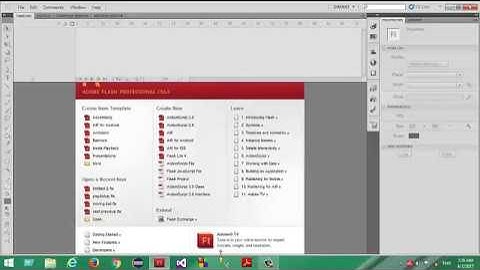 8- Adobe Flash Learning | Adobe Animate CC 2019 - Action Script 3.0 (Arabic)