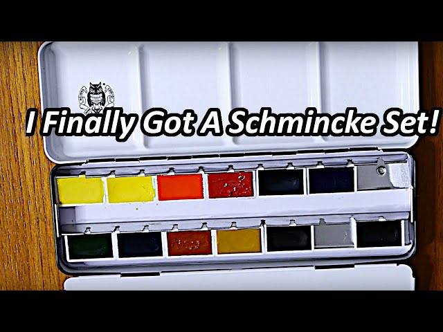 Schmincke Watercolour Set Review 