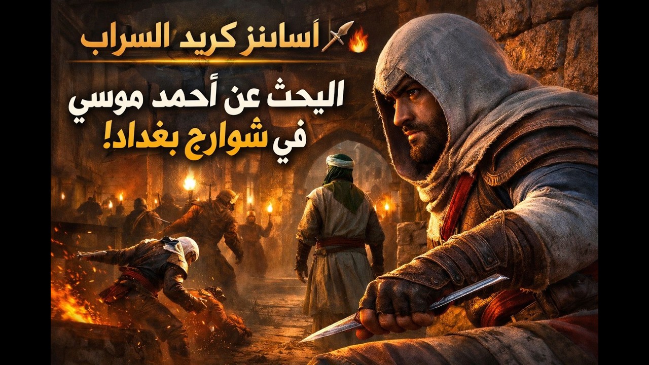 Assassin's Creed Mirage كشف مكان أحمد بن موسى 👀 مهمة تسلل احترافية – أساسنز كريد السراب