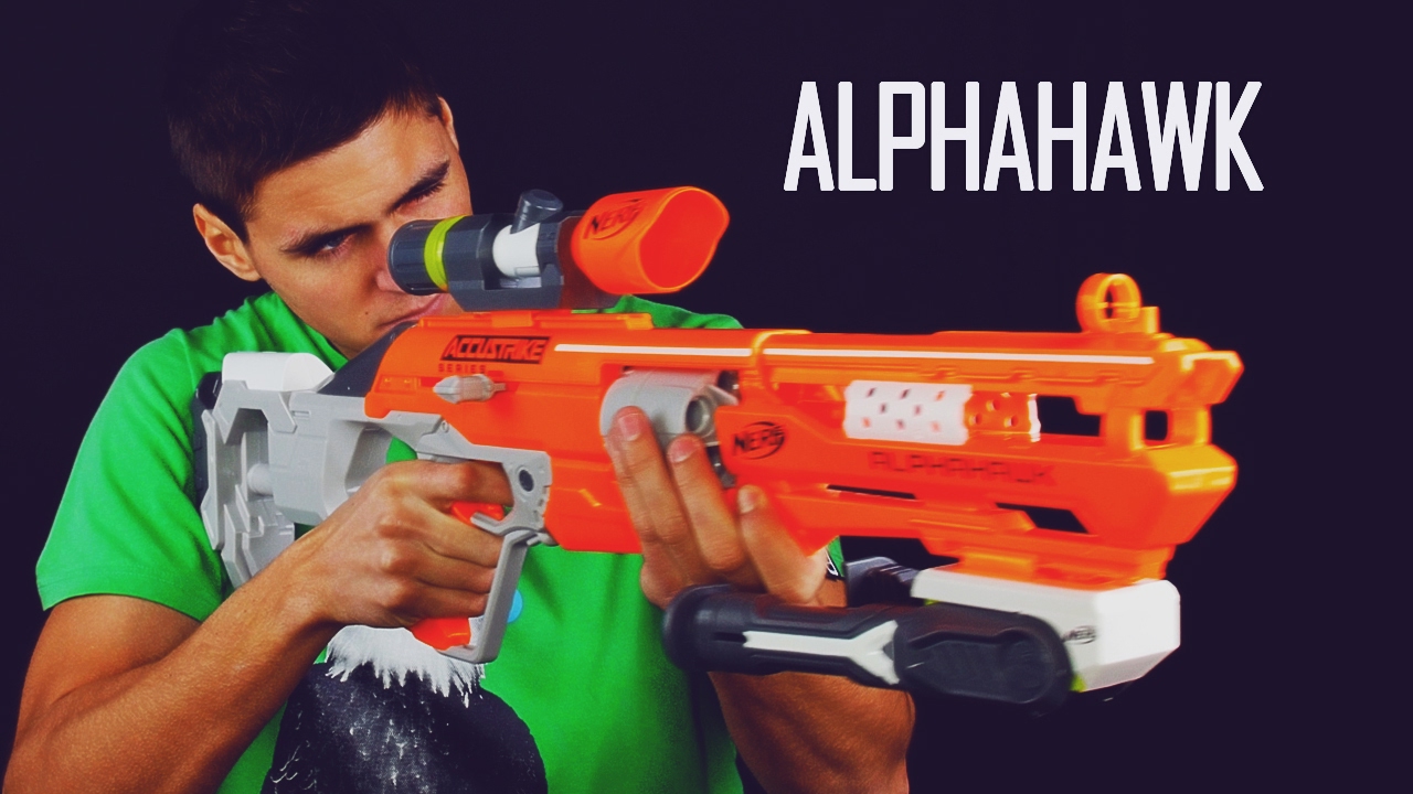 NERF Accustrike Alphahawk kamizelka i 40 strzałek