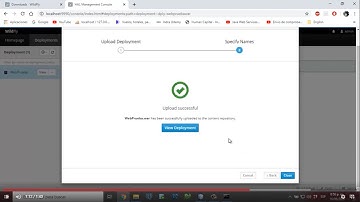 Desplegar o subir war a Wildfly