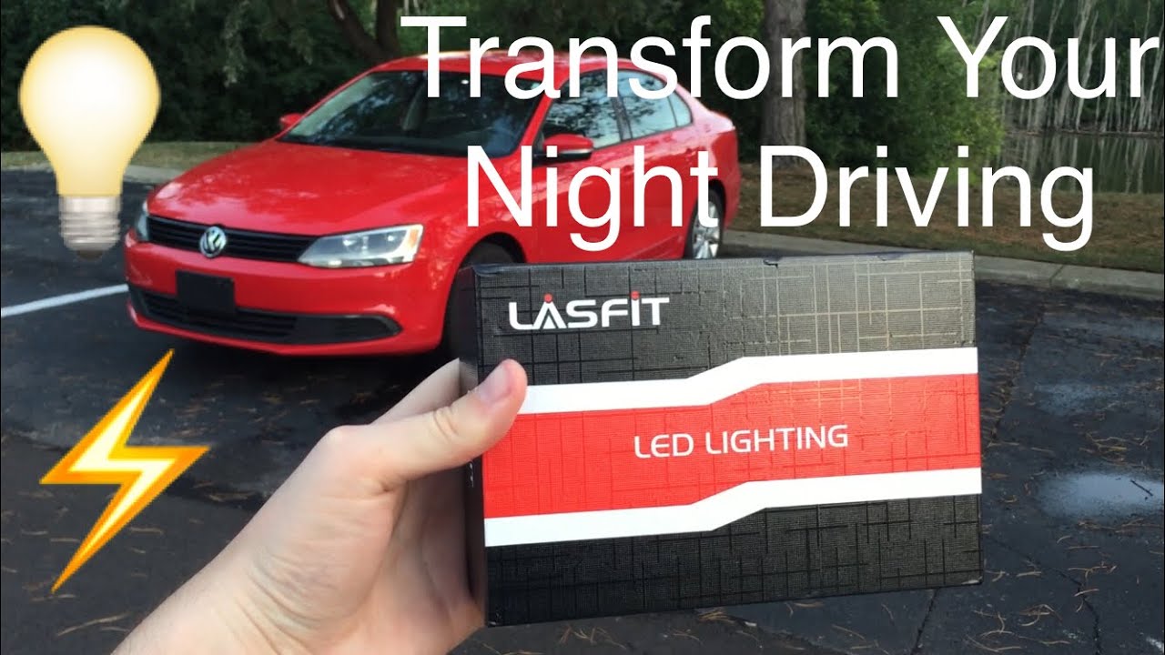 Drive Safer at Night: LASFIT 6000K LED Headlights