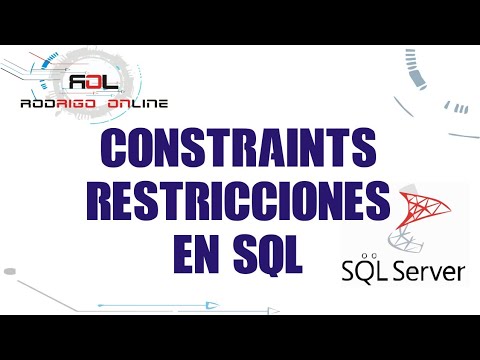 Vídeo: Què és la restricció Nocheck SQL Server?