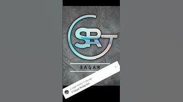 SAGAR name brand logo create #logo #shorts #ytshorts #youtubeshort #trending #trendingshorts