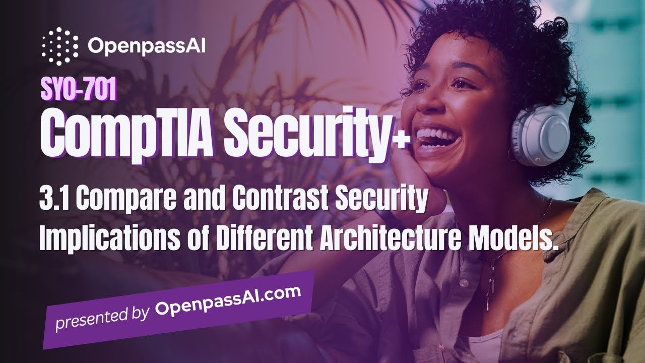 CompTIA Security+ SY0-701 Course - 3.1 Security Implications of ...