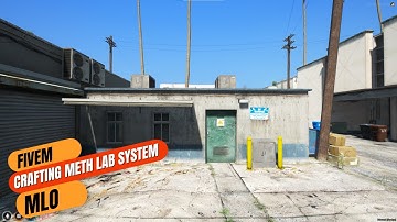 Fivem crafting meth lab system | Fivem Mods | Interior & map for Roleplay | FiveM mlo store