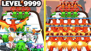 Max Level in Merge Master Fusion: Battle All Monsters Unlocked