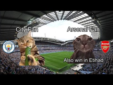 CAT MEMES  Man City vs Arsenal