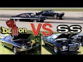 1971 Dodge Demon 340 vs 1970 Camaro SS396 - PURE STOCK DRAG RACE (Factory Stock)